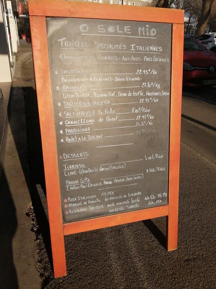 O sole mio - Menu Image 1